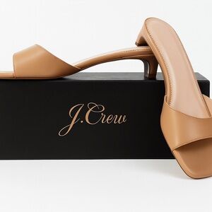 J.Crew Single Strap Sandal – Light Caramel – Size 9 (EU 39.5)